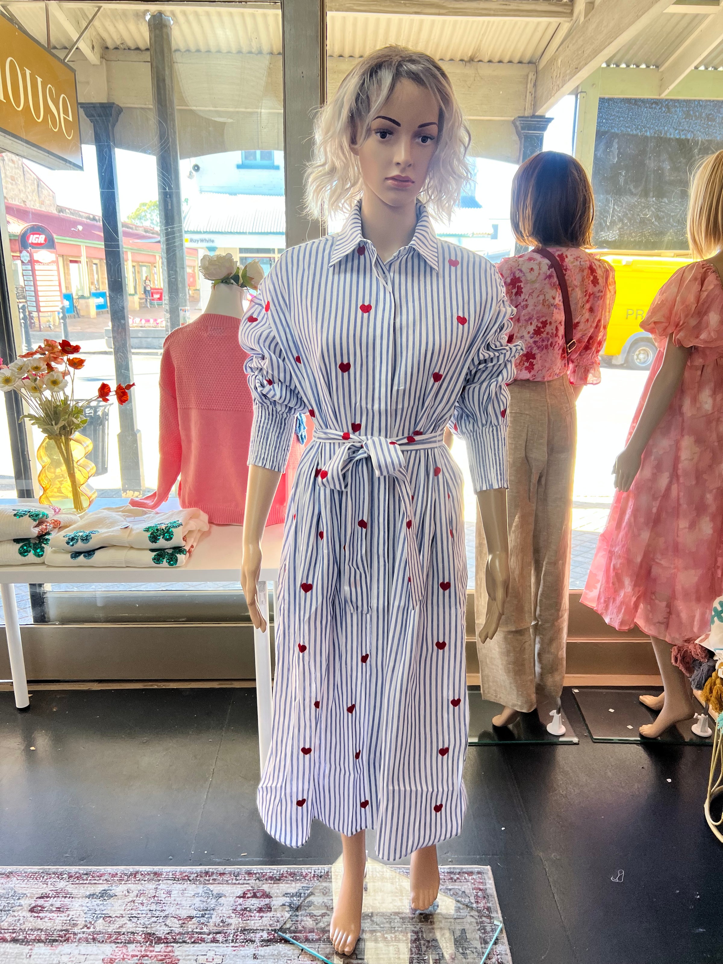 label of love shirt dress Label of Love - Lover Midi Shirt Dress